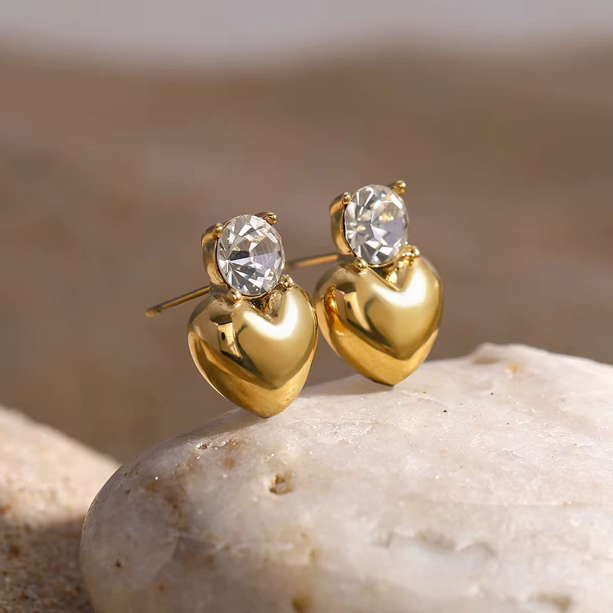 Heart Studs (Earrings)